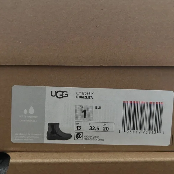 NWT UGG Kids Rainboots - Picture 10 of 10
